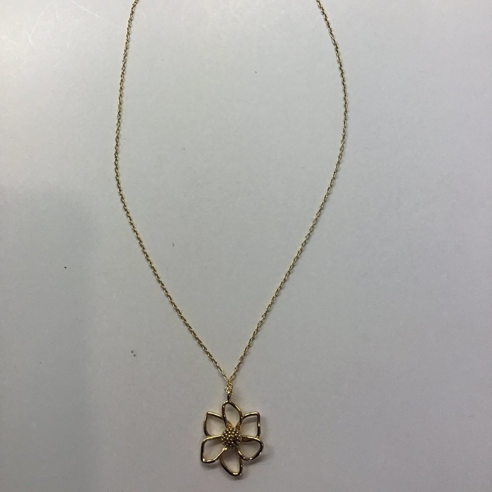 Kate Spade New Gold Flower Necklace